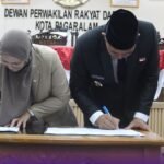 Paripurna Penyampaian Laporan Hasil Pembahasan Raperda Penandatanganan Hasil Keputusan Bersama DPRD