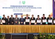 Walikota Ludi Oliansyah menghadiri acara Pembangunan Meritokrasi Instansi Daerah se-Wilayah Kerja Kantor Regional VII BKN