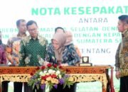Bupati Musi Rawas Hj. Ratna Machmud Menandatangani Nota Kesepakatan MoU Dengan BPS