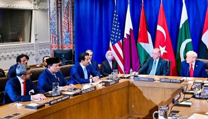 Presiden Prabowo Hadiri Pertemuan Multilateral Timur Tengah, Presiden Trump Tegaskan Komitmen Akhiri Perang Gaza