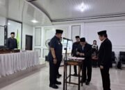 Wakil Bupati Pali Lantik 6 Pejabat Administrator dan Pejabat Pengawas