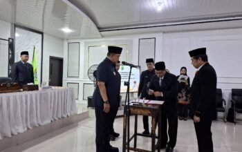 Wakil Bupati Pali Lantik 6 Pejabat Administrator dan Pejabat Pengawas