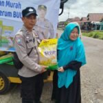 Polres Pagar Alam Melaksanakan Gerakan Pangan Murah