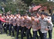 Tingkatkan Kesiapsiagaan Personel, Polres Pagaralam Gelar Pelatihan Dalmas