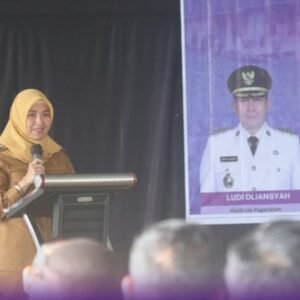 Wakil Wali Kota Pagar Alam Hj. Bertha Membuka Sosialisasi Penyusunan Peta Probis