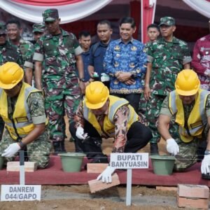 Bupati Askolani Hadiri Peletakan Batu Pertama Pembangunan Koperasi Merah Putih di Banyuasin