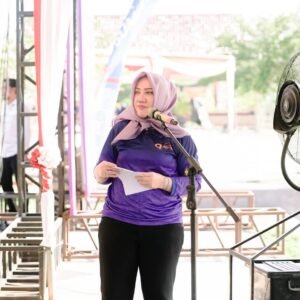 Bupati Musi Rawas, Hj. Ratna Machmud Membuka Pekan Raya Musi Rawas Mantab 2025