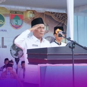 Wakil Bupati Musi Rawas, H. Suprayitno Menjadi Inspektur Upacara Peringatan Hari Santri Nasional