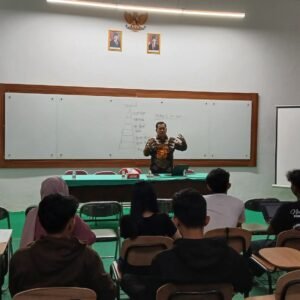 Bupati Banyuasin Dr. Askolani Berbagi Ilmu Tenik Perancangan Perundang-Undangan kepada Mahasiswa Hukum Universitas IBA
