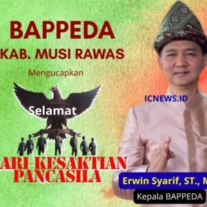 Kepala Bappeda Musi Rawas Mengucapkan Hari Sesaktian Pancasila Tahun 2025