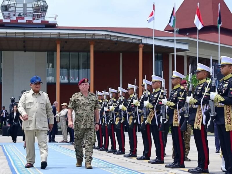 Presiden Prabowo Antar Keberangkatan Raja Abdullah II ibn Al Hussein di Halim Perdanakusuma