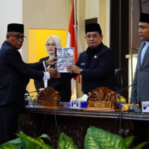 Paripurna Bupati dan DPRD Sahkan RAPBD Banyuasin Tahun 2026