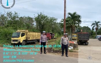 Gerak Cepat Gatur Dan Rekayasa Lalu Lintas, Polres Pagar Alam Patroli KTL Satlantas