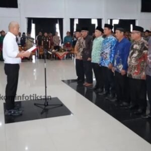 Walikota H. Rachmat Hidayat Kukuhkan Pemangku Adat Kelurahan se – Kota Lubuklinggau