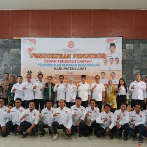 Ketua DPW PGK Sumsel Firdaus Hasbullah Kukuhkan DPD PGK Kabupaten Lahat