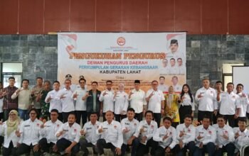 Ketua DPW PGK Sumsel Firdaus Hasbullah Kukuhkan DPD PGK Kabupaten Lahat