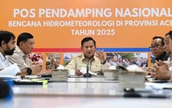 Presiden Prabowo Pimpin Rapat Terbatas Penanganan dan Pemulihan Bencana Sumatera