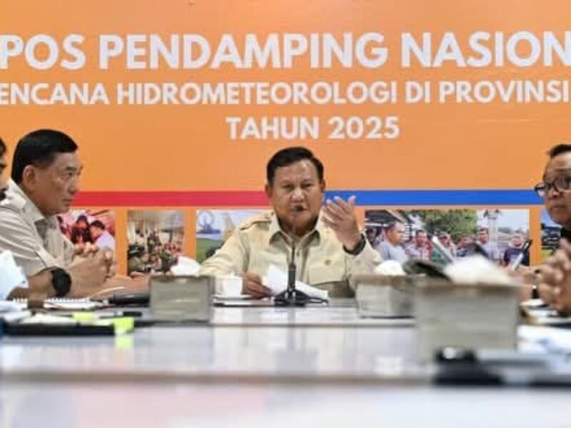Presiden Prabowo Pimpin Rapat Terbatas Penanganan dan Pemulihan Bencana Sumatera