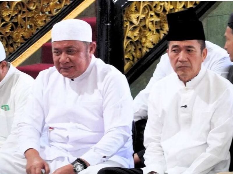 Walikota Palembang Bersama Gubernur Hadiri Puncak Haul Akbar Kiai Marogan ke-125
