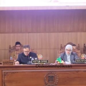 Rapat Paripurna DPRD Lubuk linggau Penetapan Propemperda 2026