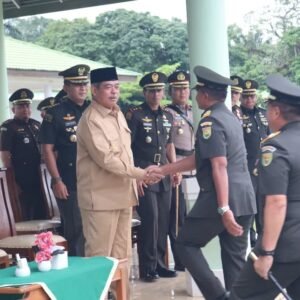 Bupati Lahat Hadiri Upacara Penutupan Pendidikan Pertama Bintara Infanteri TNI AD Gelombang II TA 2025