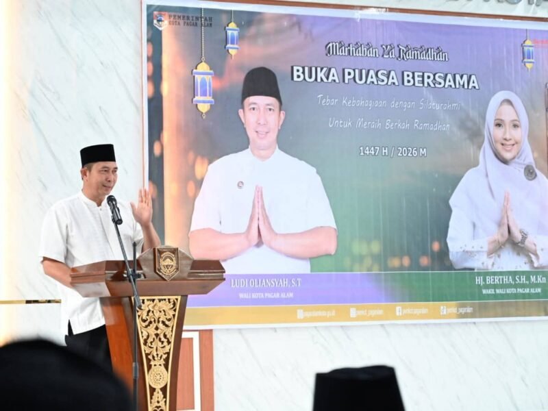 Pemkot Pagar Alam Menggelar Acara Buka puasa Bersama Forkopimda, Anggota DPRD, dan wartawan