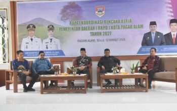 Wali Kota Ludi Oliansyah Pimpin Rapat Koordinasi Rencana Kerja Pemerintah Daerah Kota Pagar Alam Tahun 2027