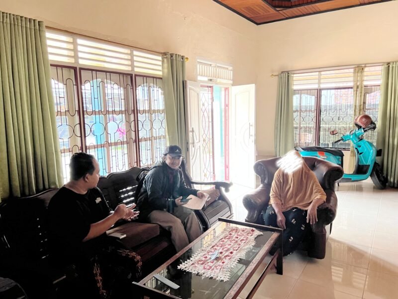 Pastikan Bantuan Tepat Sasaran, BPS Banyuasin Turun Langsung Survei di Wirakarya Tanah Mas Indah