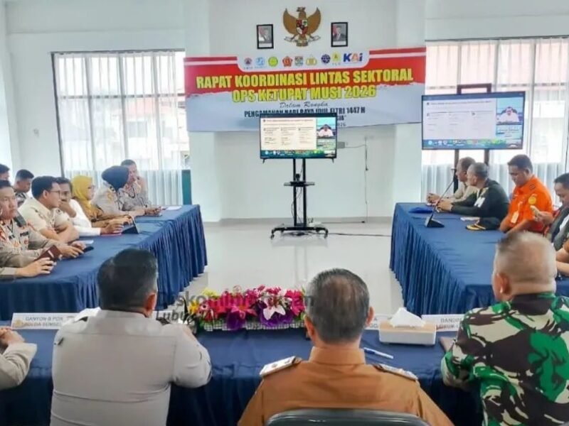 Rakor Lintas Sektor Ops Ketupat Musi 2026, Amankan Arus Mudik Lebaran
