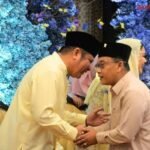 Bupati Muratara H. Devi Suhartoni Hadiri Open House Idul Fitri 1447 H Gubernur Sumsel