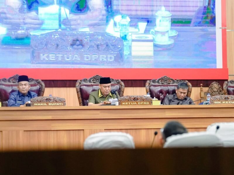 DPRD Musi Rawas Gelar Rapat Paripurna Penyampaian Nota Pengantar dan LKPJ Bupati TA 2025