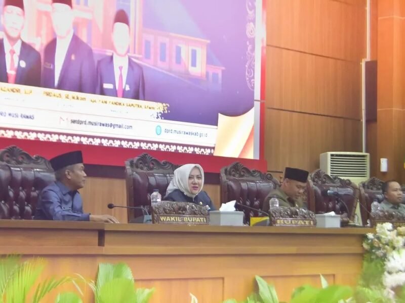 Paripurna DPRD Musi Rawas Sampaikan Rekomendasi LKPJ Bupati 2025 dan Evaluasi Beberapa OPD