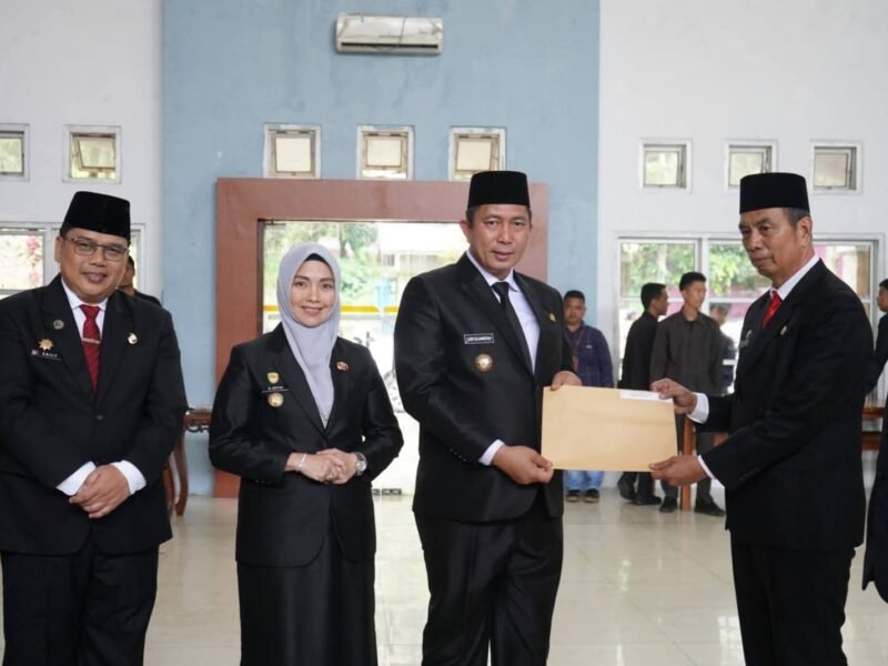 Wako Ludi Oliansyah Lantik 179 Pejabat Pemkot Pagar Alam