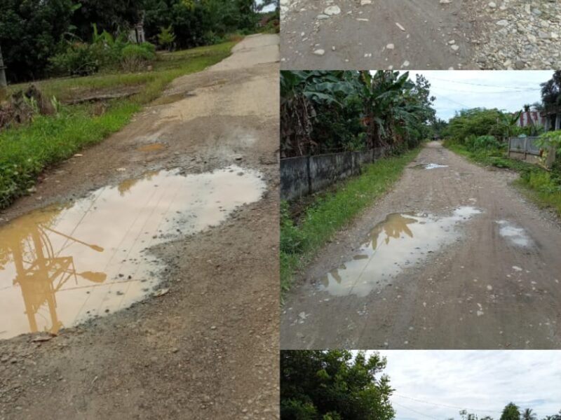 Jalan Desa Bukit Langkap Rusak, Warga Minta Pemkab Muratara Berbaiki