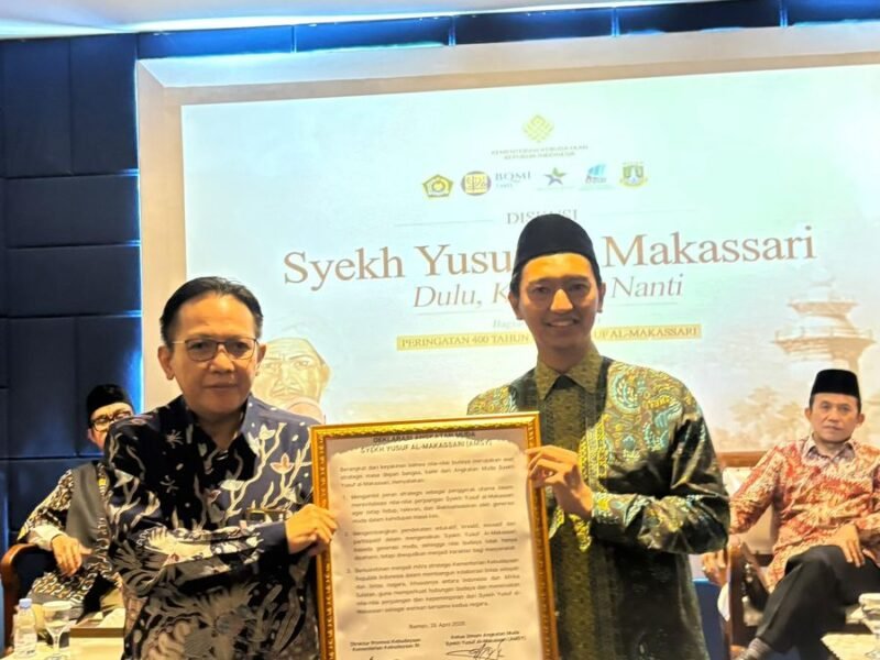 Deklarasi Generasi Muda dan Usulan Film Warnai 400 Tahun Syekh Yusuf 