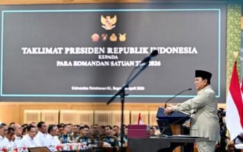 Beri Taklimat Kepada 1.500 Komandan Satuan TNI, Presiden Prabowo Kobarkan Semangat Juang dan Soliditas