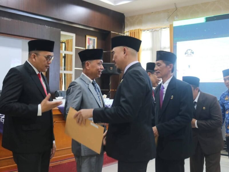 Sekda Zaily Oktosab Fitri Abidin, Melantik 11 Pejabat di Lingkungan Pemkot Pagar Alam