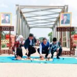 Gubernur H. Herman Deru Bersama Bupati Hj Ratna Machmud Meresmikan 17 Infrastruktur Jembatan Jalan Provinsi Sumatera Selatan