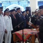 Sebanyak 56 Pejabat Dilingkungan Pemkab Empat Lawang Dilantik Bupati Dr. Joncik Muhammad