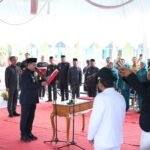 Bupati Banyuasin Lantik Kades PAW di 4 Kecamatan, Tekankan Pelayanan Dan Pembangunan Desa ‎