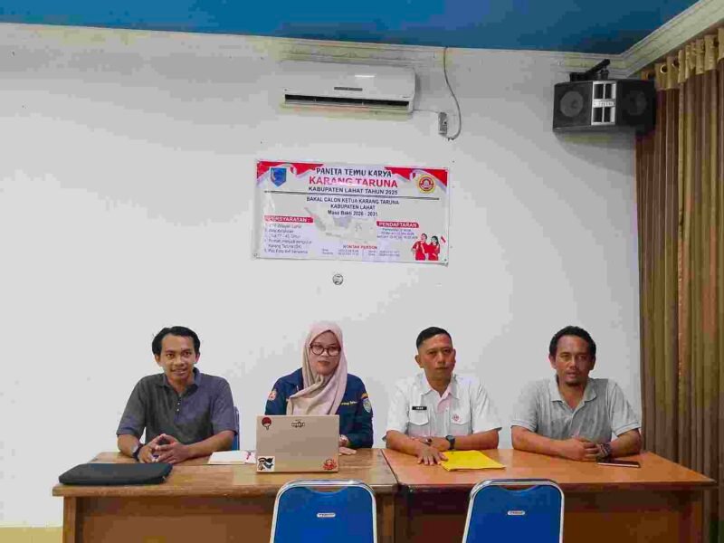 Karang Taruna Kabupaten Lahat Gelar TKD Panitia Buka Pendaftaran Calon Ketua Baru
