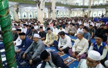 Wali Kota H.Rachmat Hidayat Sholat Idul Adha 1447 H di Masjid Agung As-Salam