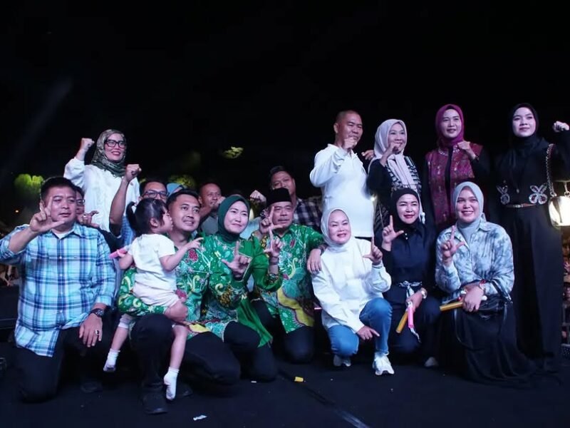 Malam Puncak Hari Jadi Kabupaten Lahat ke-157 Meriah, Hadirkan Virgoun dan NDX A.K.A
