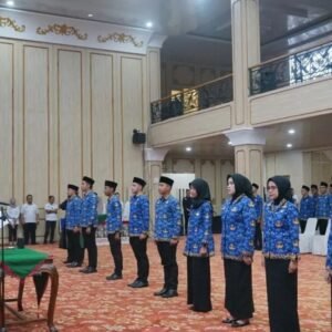 Bupati Musi Rawas Hj Ratna Machmud Melantik 192 CPNS Menjadi PNS