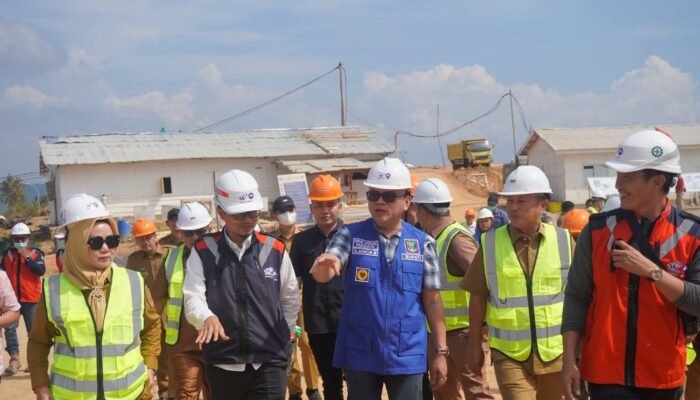 Pastikan Progres Berjalan Sesuai Rencana, Bupati Empat Lawang Tinjau Pembangunan Sekolah Rakyat
