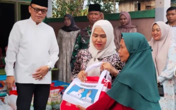Ringankan Beban Musibah Kebakaran Bupati Empat Lawang Beri Bantuan