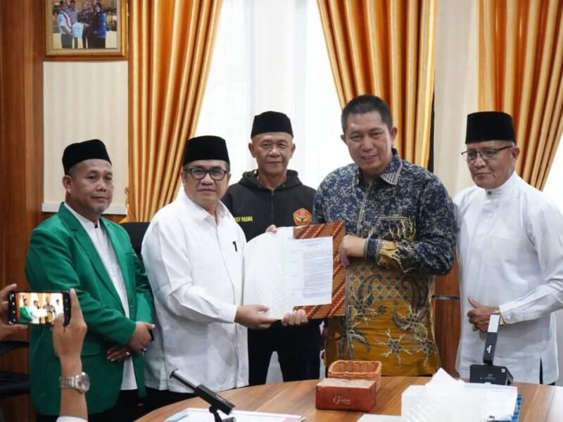 Pengurus PCNU Melakukan Kunjungan Silaturahmi ke Walikota Pagar Alam