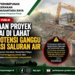 DPP Perhimpunan Gerakan Nusantara Raya Minta PT KAI Pastikan Pembangunan Tidak Berdampak pada Fungsi Drainase Masyarakat Lahat