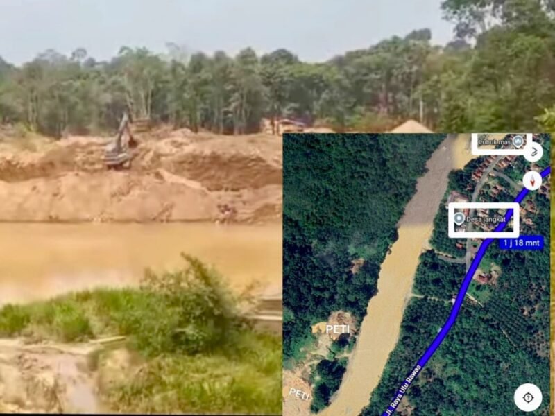 Aktivitas PETI di Wilayah Ulu Rawas dan Rawas Ulu Jadi Sorotan