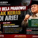 DPP PGNR Kecam Pernyataan Budi Arie, Tegaskan Pemerintahan Prabowo-Gibran Harus Dikawal Sampai 2029